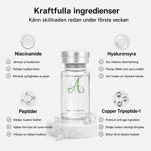 Serumflaska med pipett